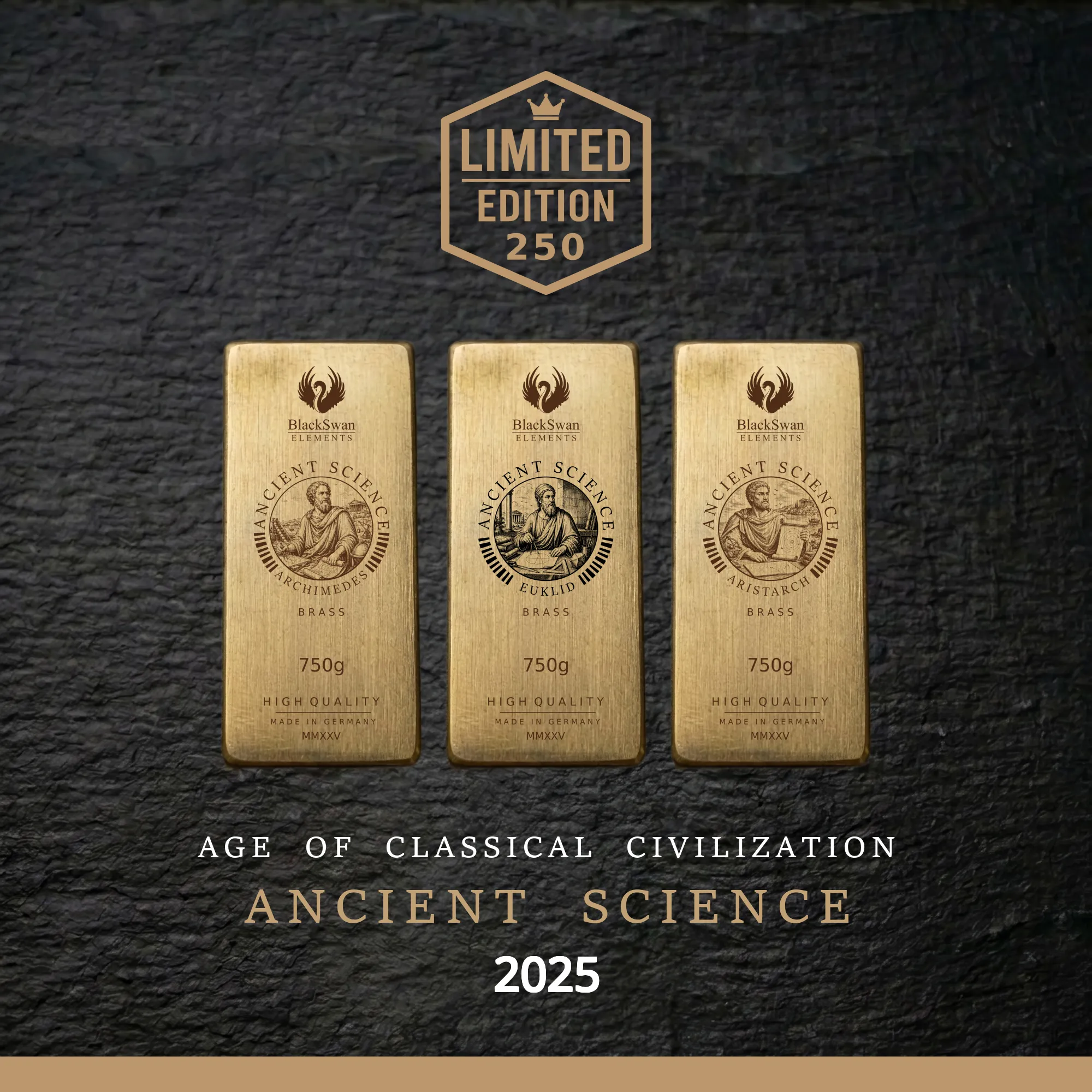 ANCIENT SCIENCE (2025) - Limited Edition - 6  x 750g Messingbarren