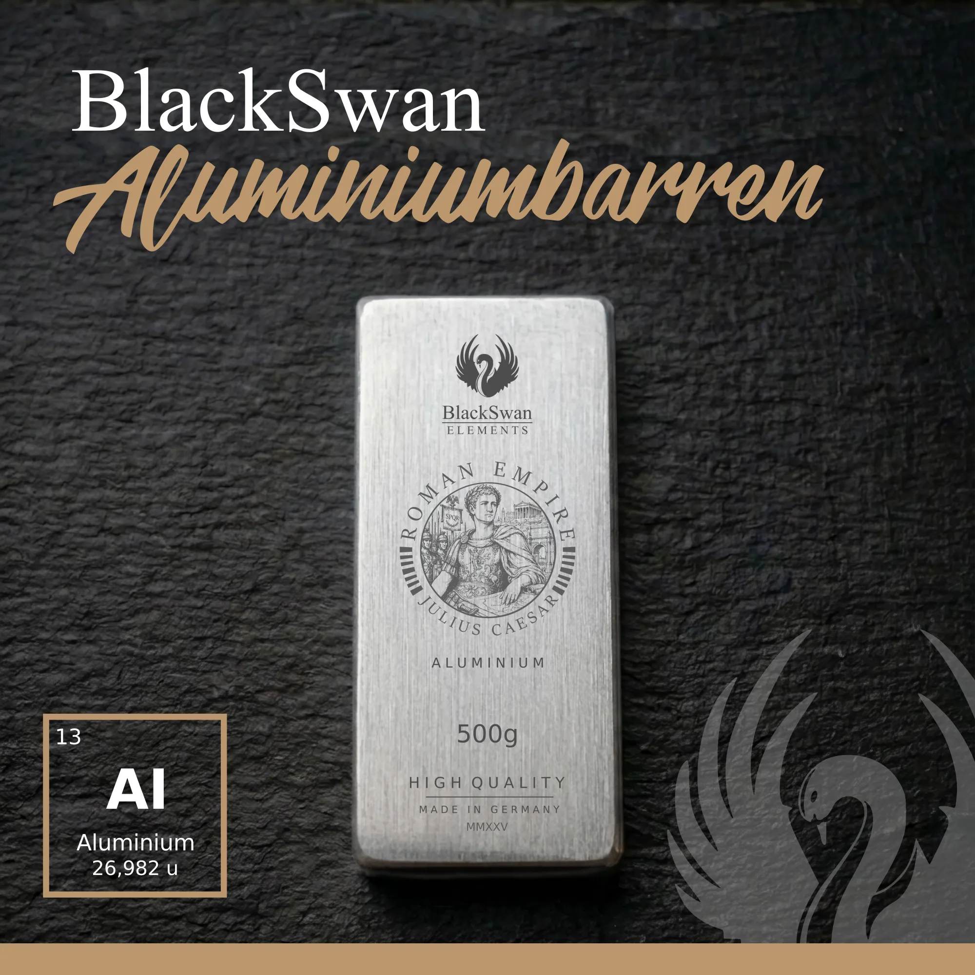 ROMAN EMPIRE (2025) - Limited Edition - 6  x 500g Aluminiumbarren