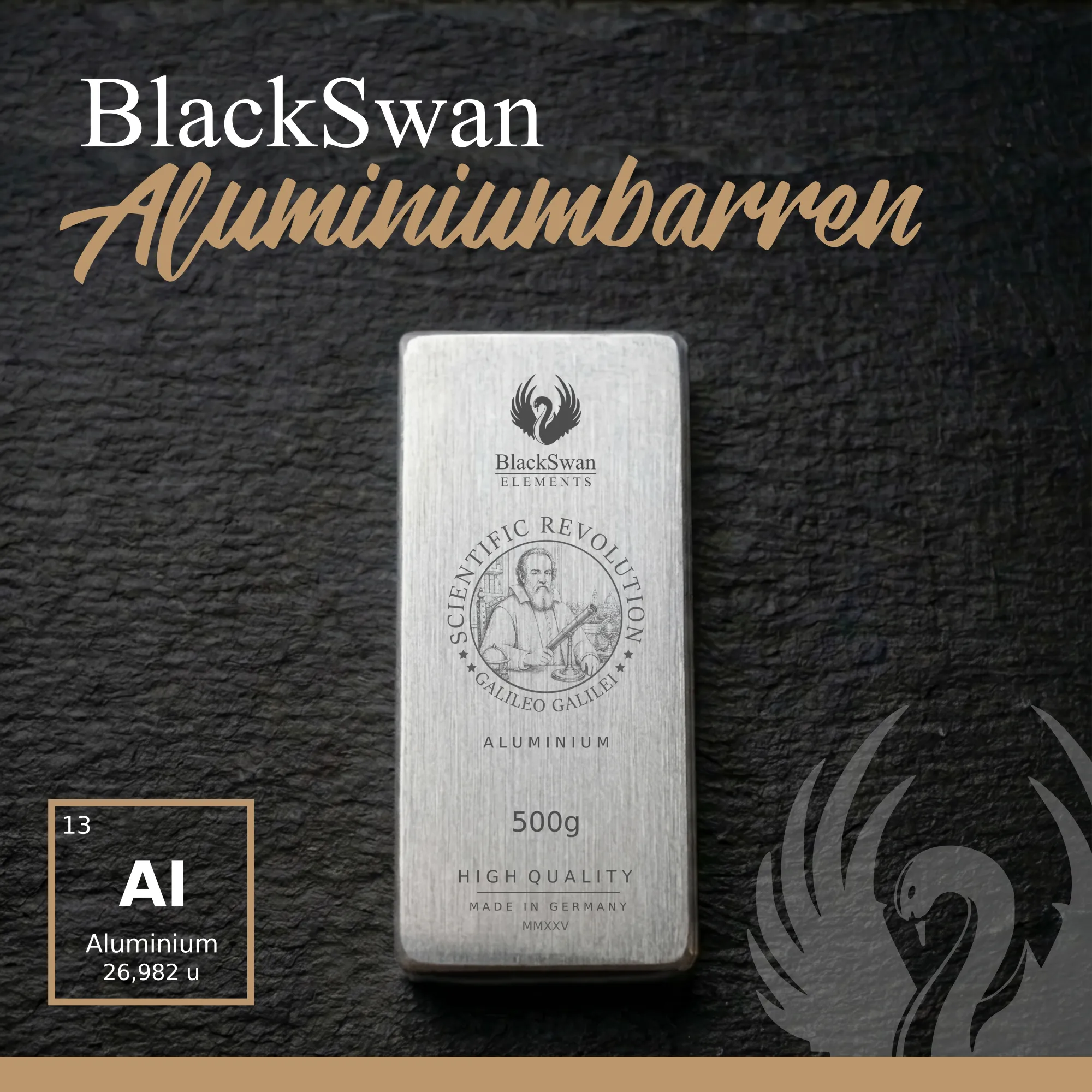 SCIENTIFIC REVOLUTION (2025) - Limited Edition - 6  x 500g Aluminiumbarren